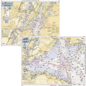 Captain Segull's Nautical Charts New York Harbor, NY & Raritan Bay, NJ